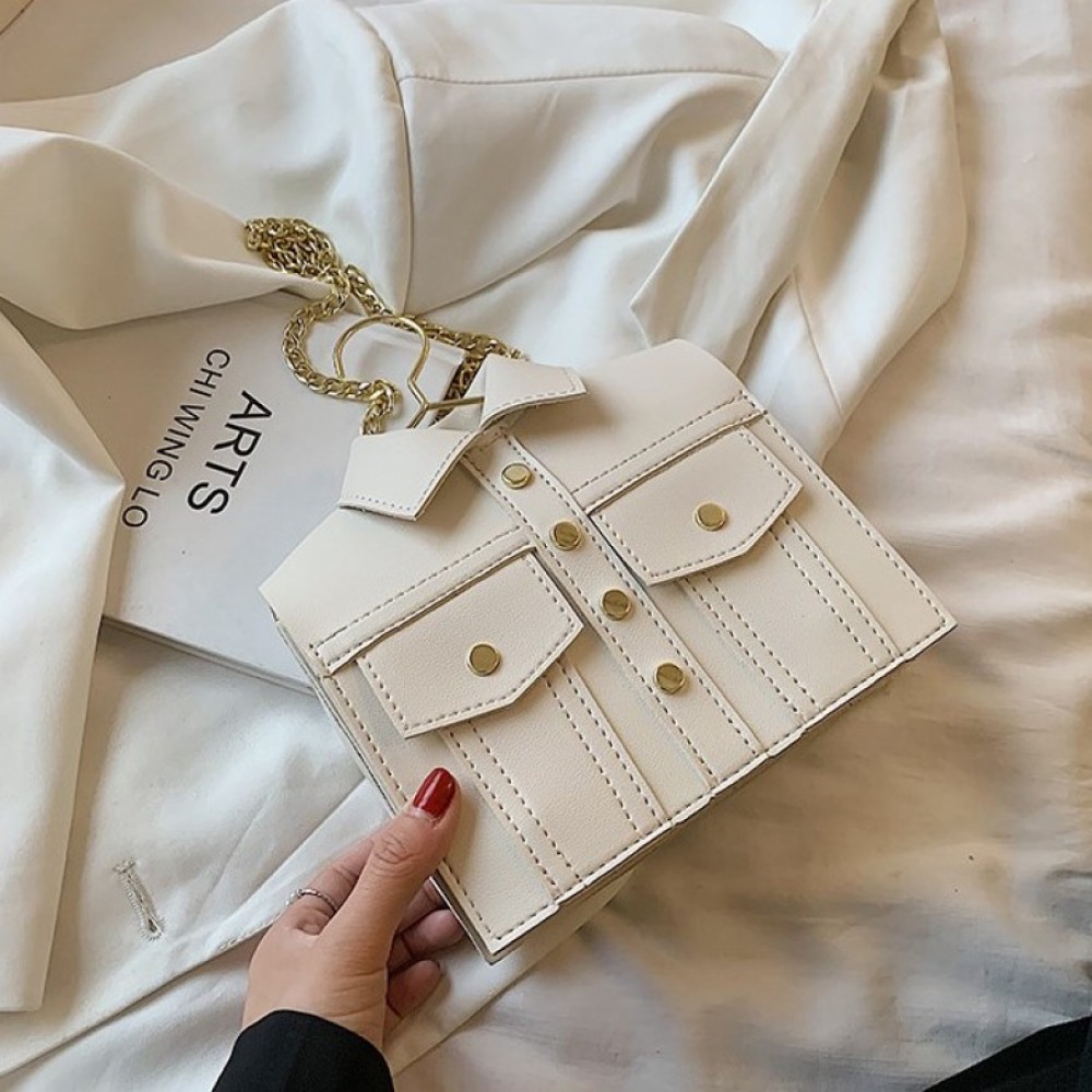 Малка чантичка Beige Jacket 