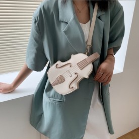 Дамска чанта раница White Violin