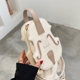 Дамска чанта раница White Violin