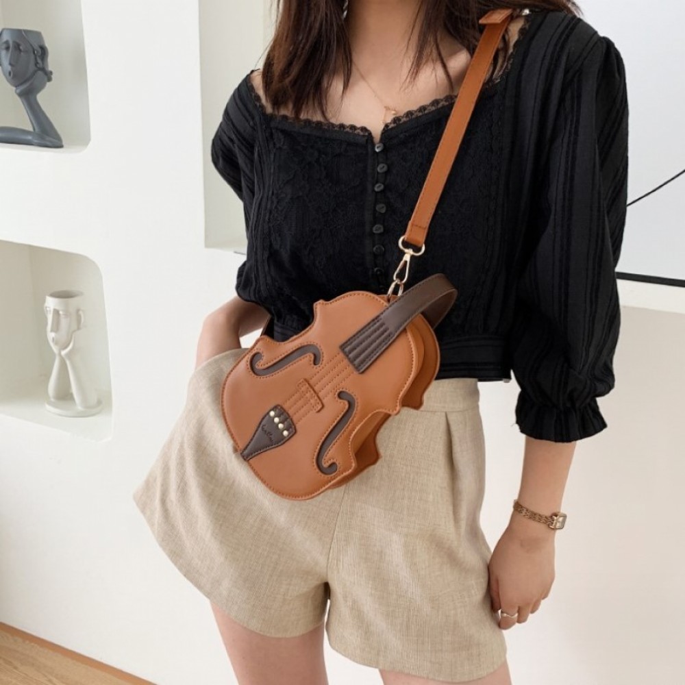 Дамска чанта раница Brown Violin