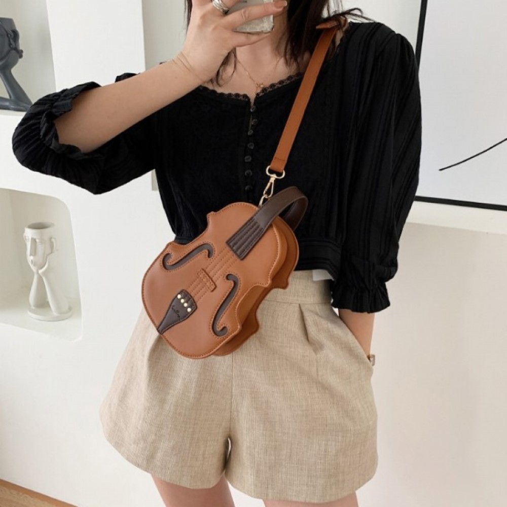 Дамска чанта раница Brown Violin