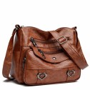 Ежедневна дамска чанта Brown Leanor
