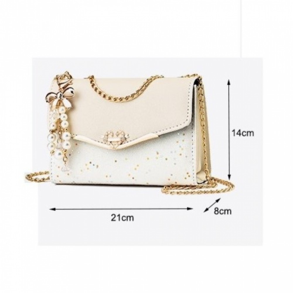 Geanta dama Beige Sparkle