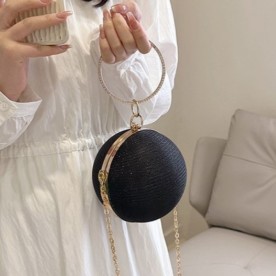 Блестяща елегантна чанта Black