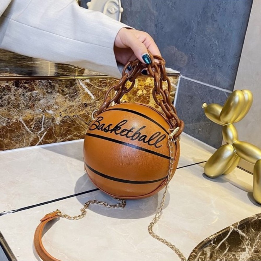 Geanta dama Brown Basketball