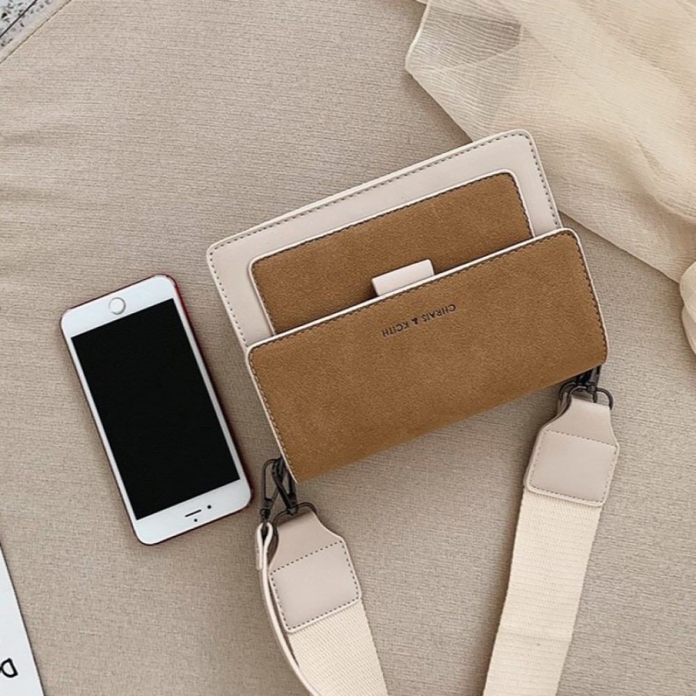 Geanta dama Clarina Beige