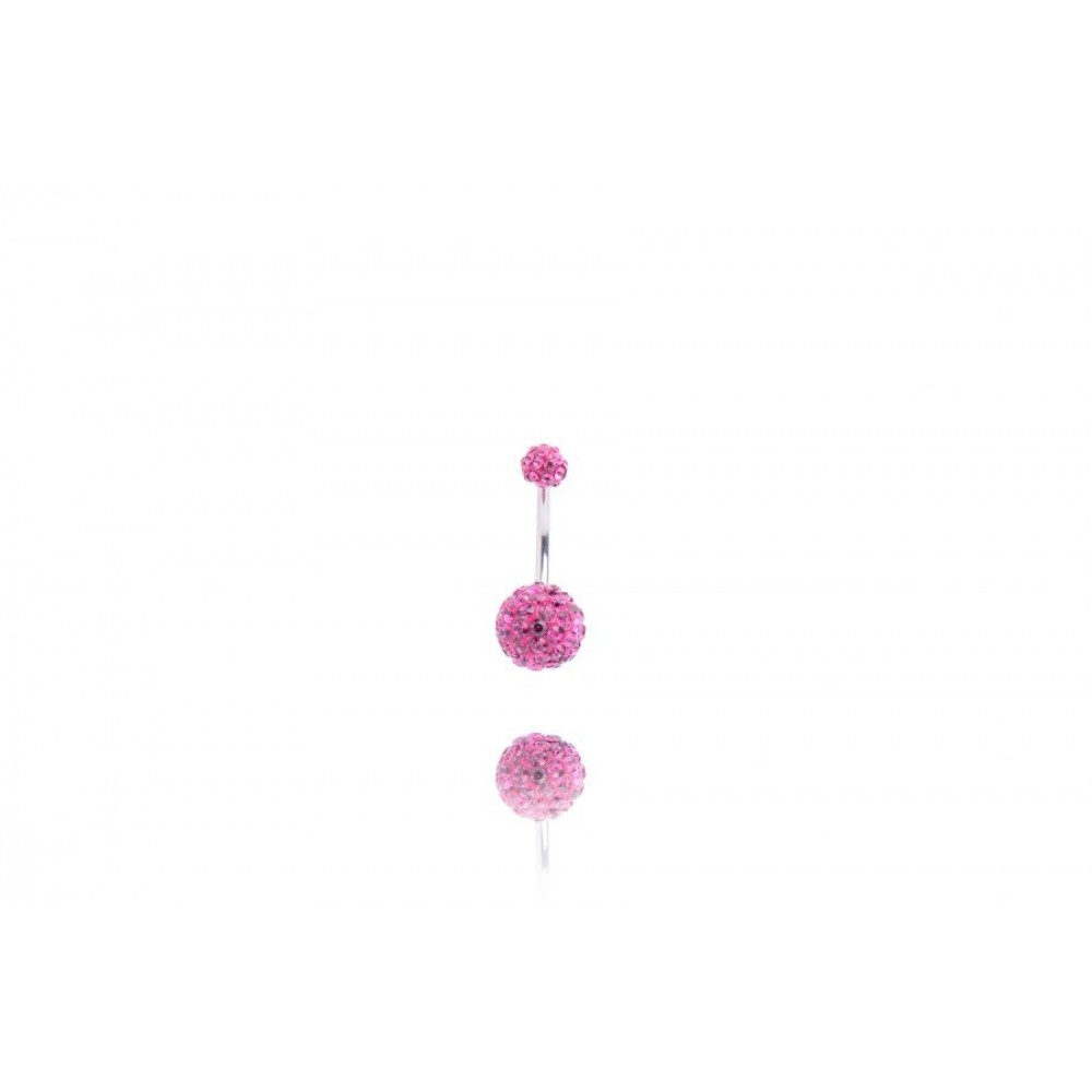 Обеца за пъп Gloss в Т.Розово