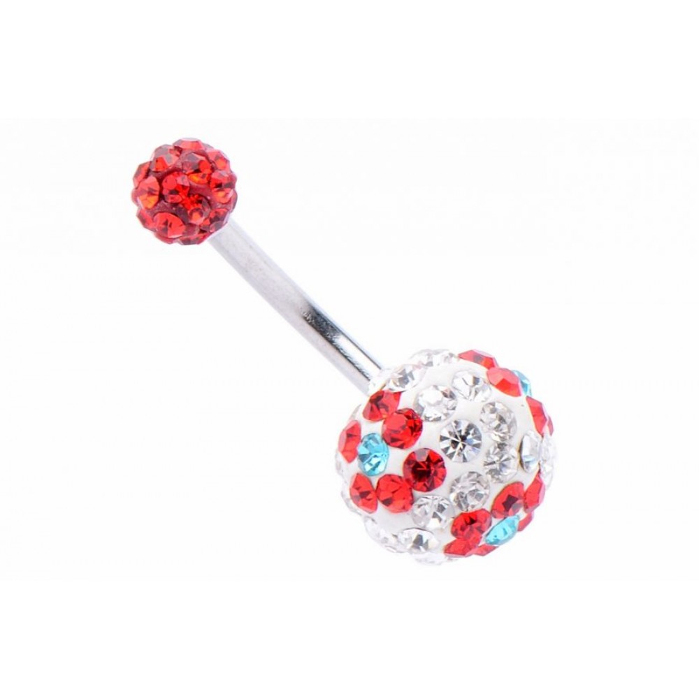 Cercei pentru buric Gloss cu floare
