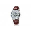Часовник Xinslon Silver & Brown