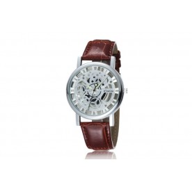 Часовник Xinslon Silver & Brown