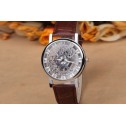 Часовник Xinslon Silver & Brown