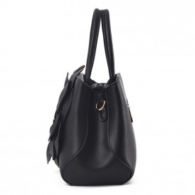 Дамска чанта 3D Blosooms Black