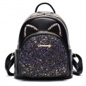 Дамска раница Shiny Black