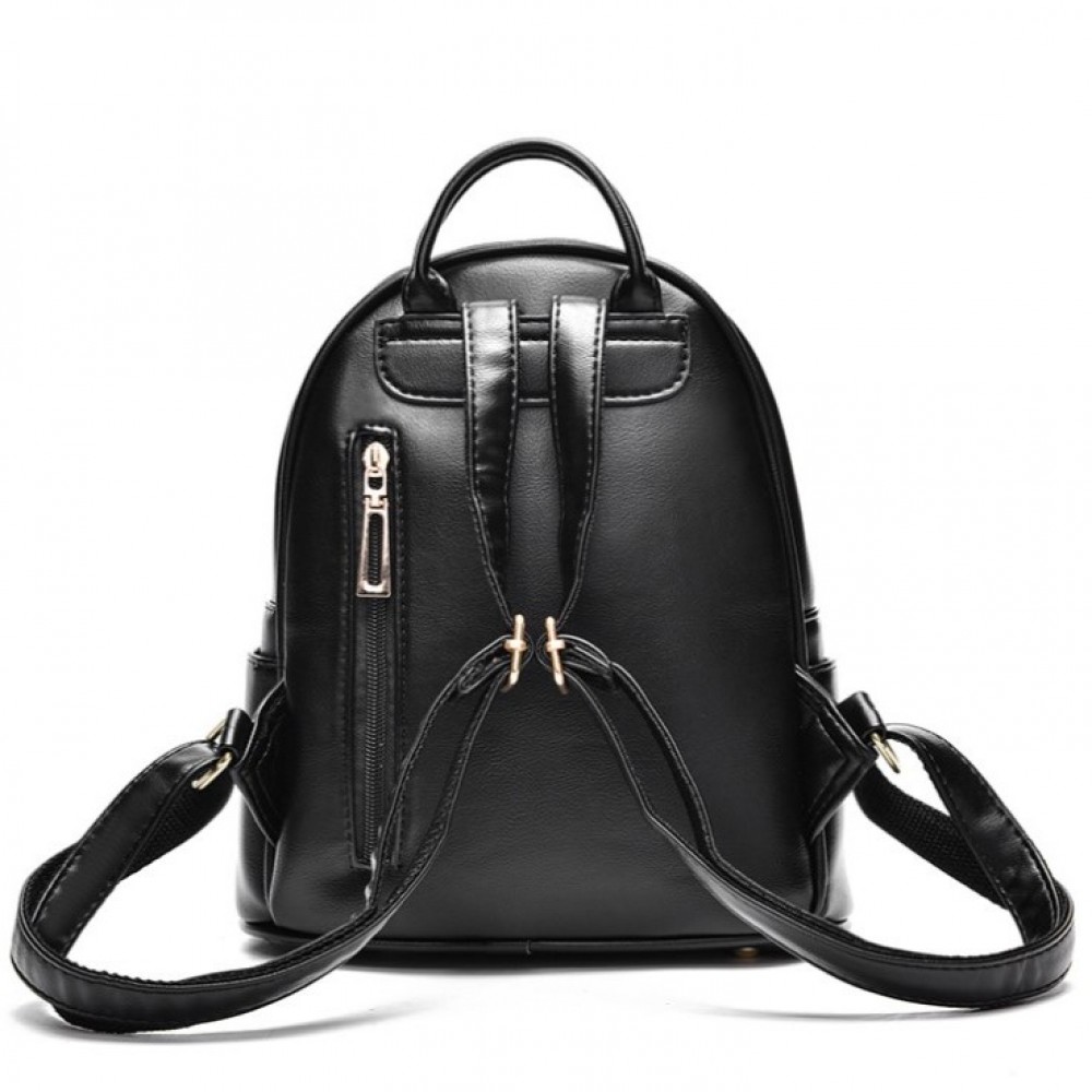 Дамска раница Shiny Black