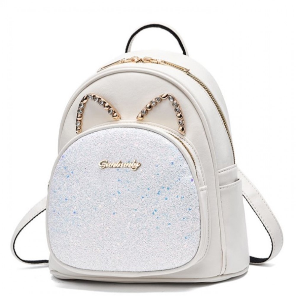 Rucsac dama Shiny Beige