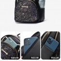 Дамска раница Shiny Black