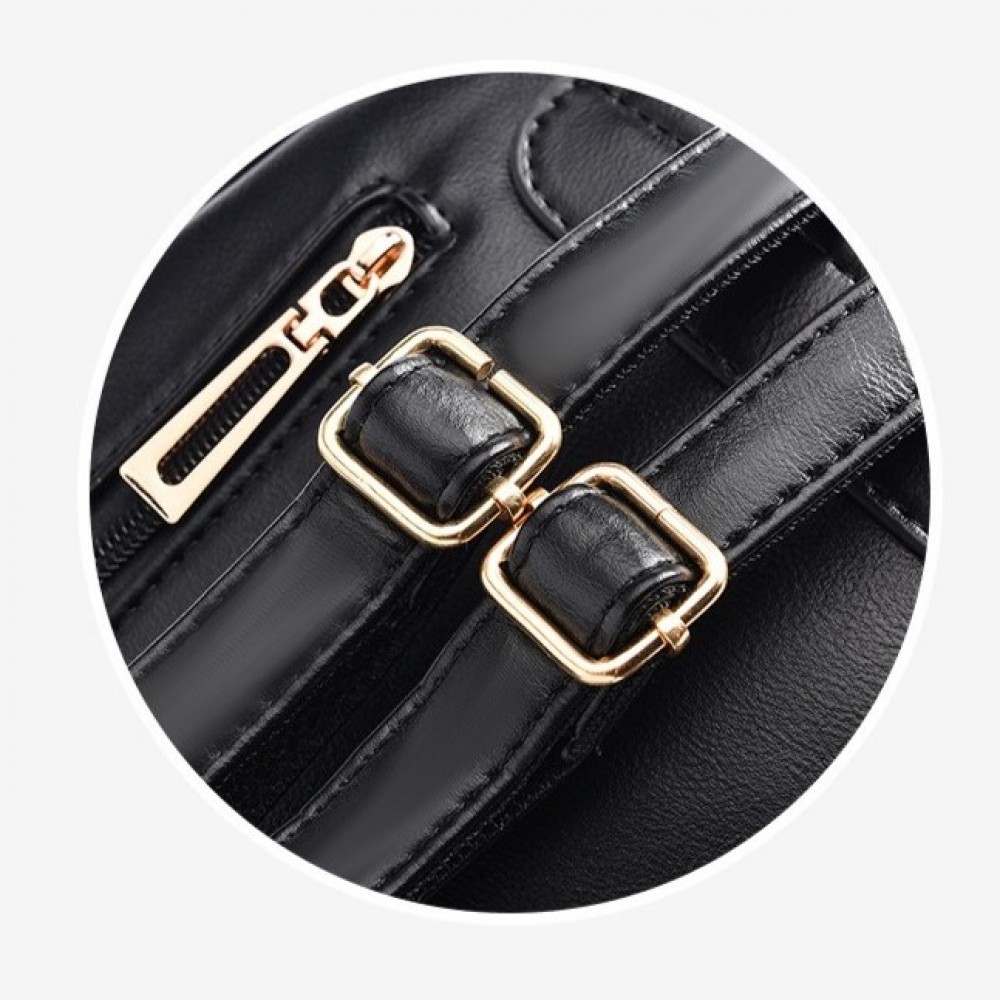 Дамска раница Shiny Black