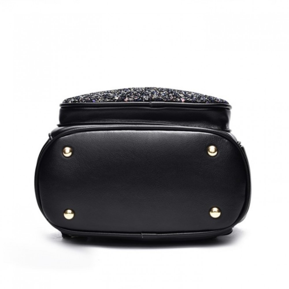 Дамска раница Shiny Black