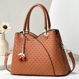 Дамска чанта Brown  Cherry