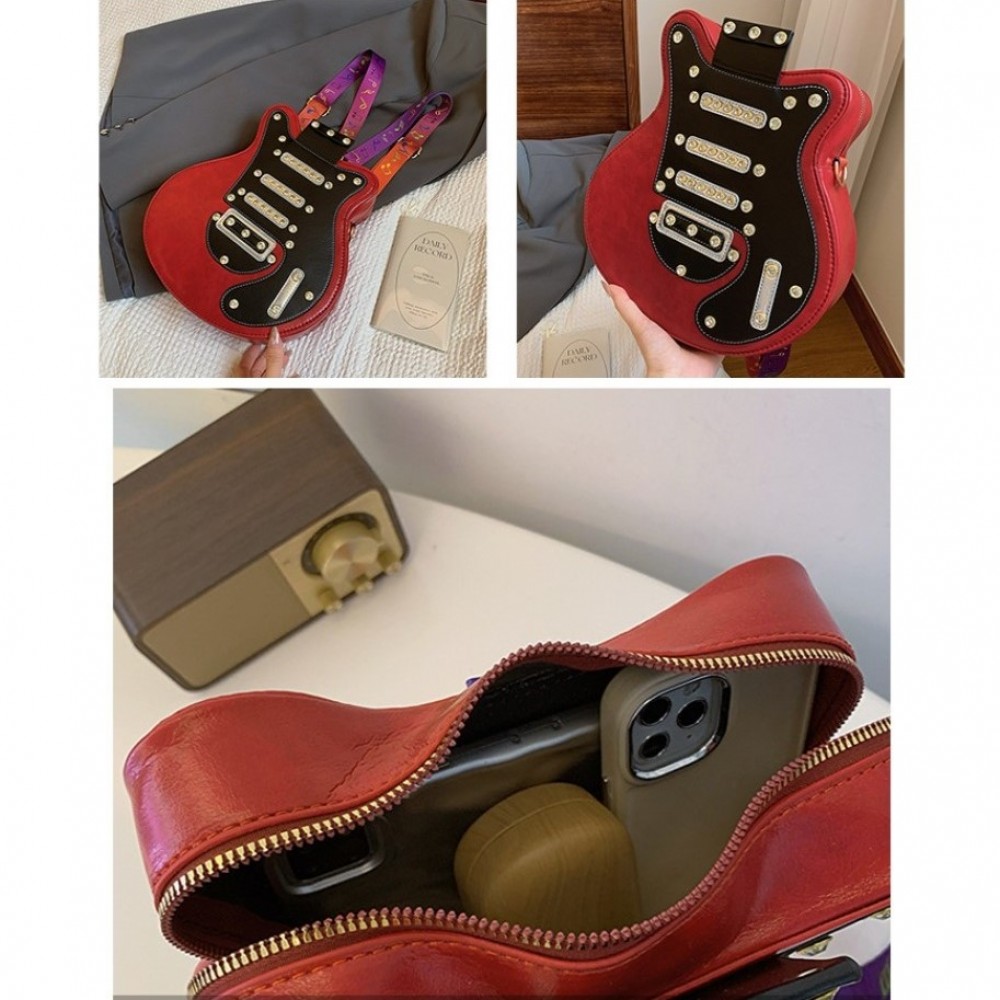 Geanta dama Guitar Brown