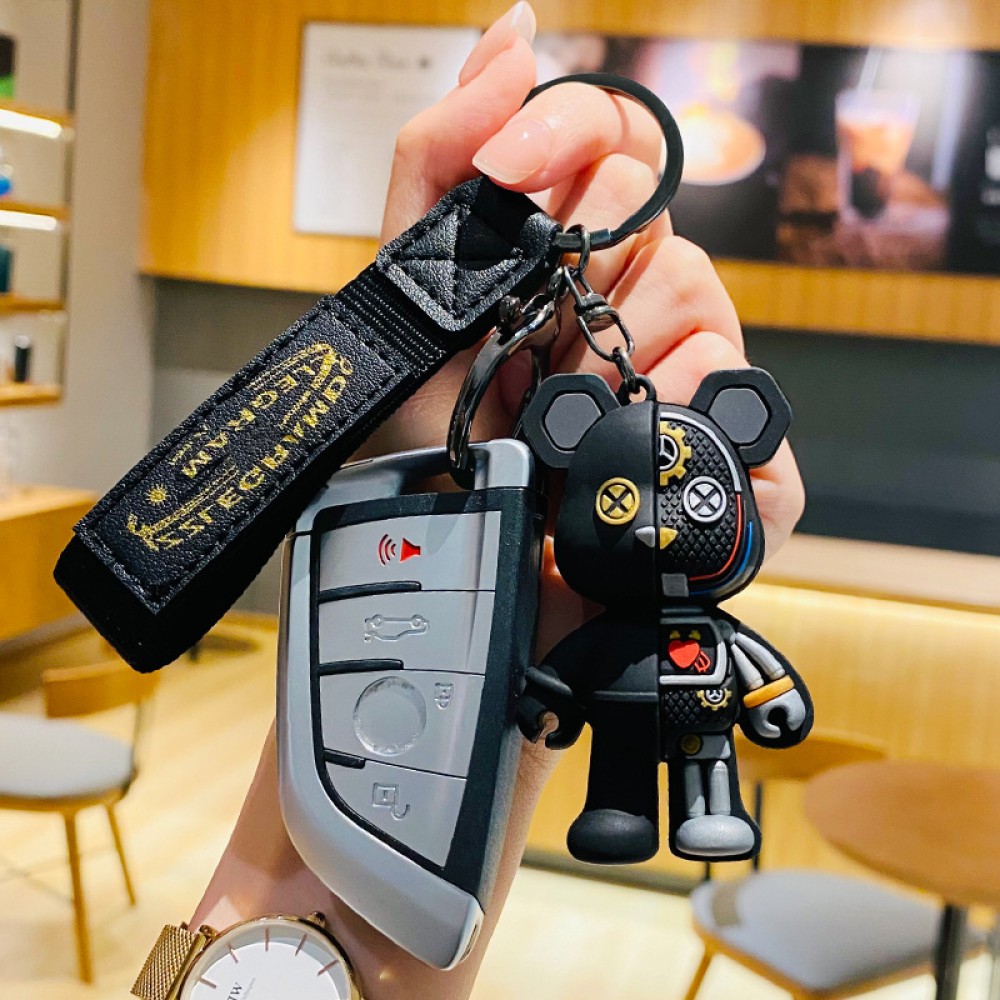 Suport cheie accesoriu pentru geanta/rucsac Mouse Black