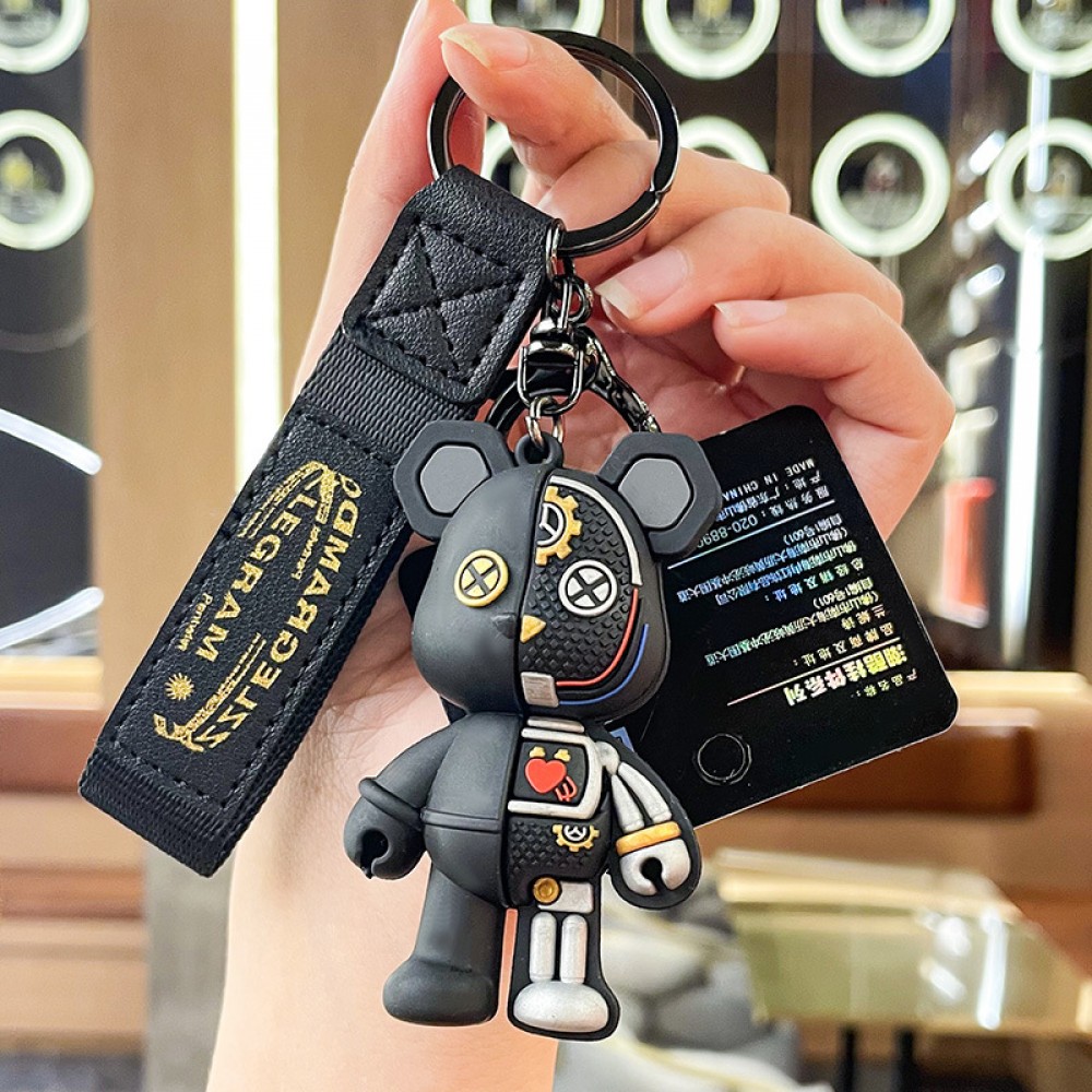 Suport cheie accesoriu pentru geanta/rucsac Mouse Black