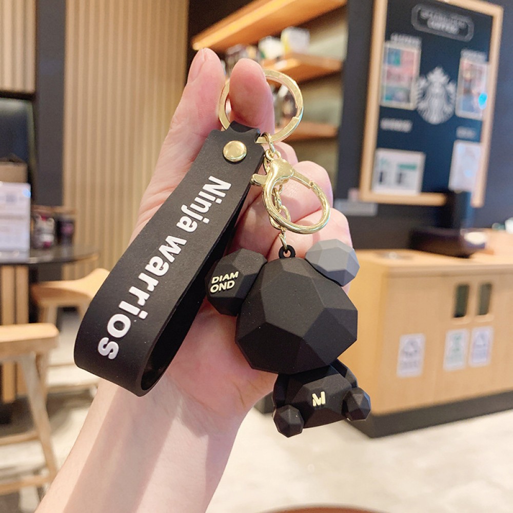 Висящ аксесоар за чантa или раницa Diamond Bear Black