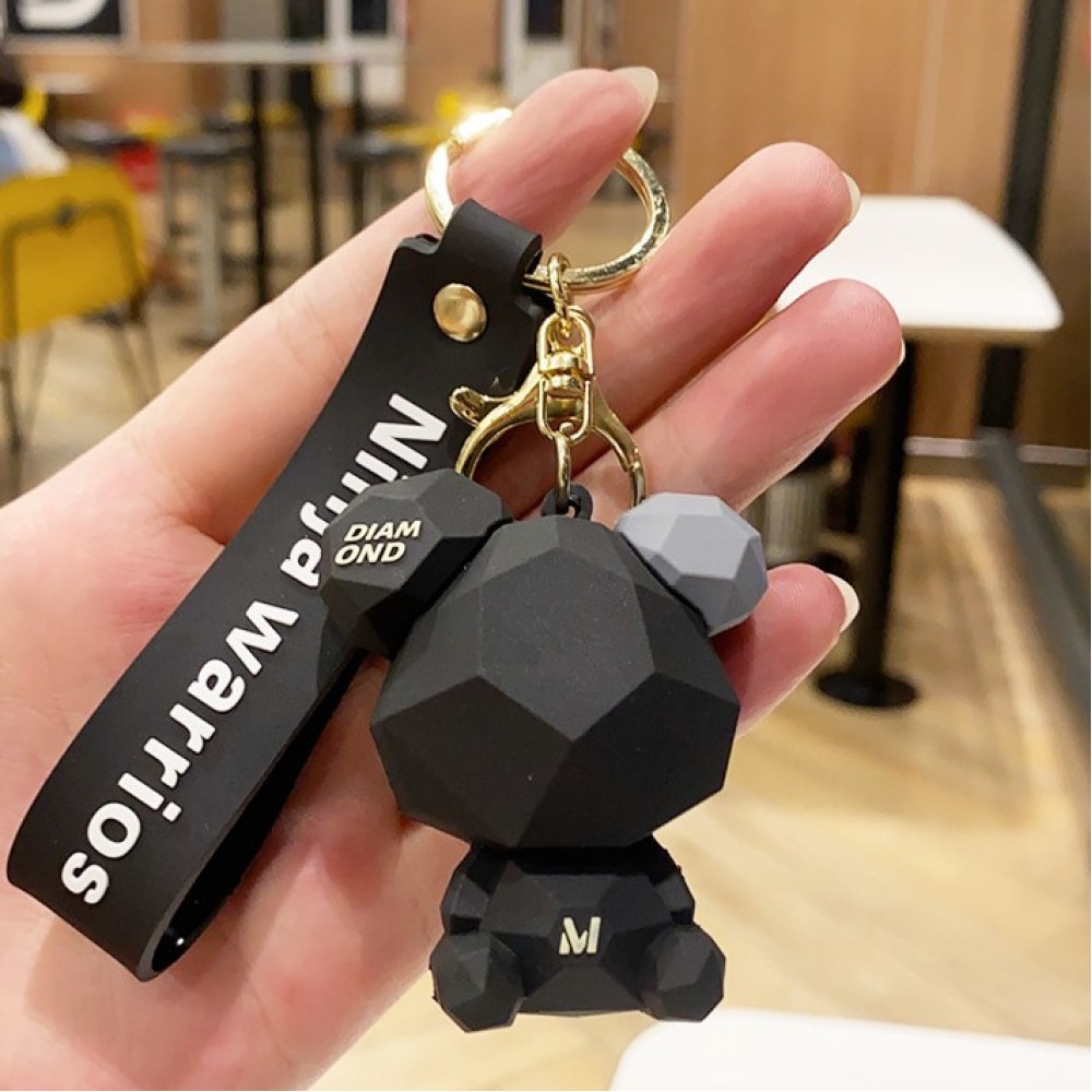 Висящ аксесоар за чантa или раницa Diamond Bear Black