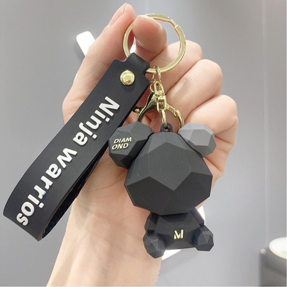 Висящ аксесоар за чантa или раницa Diamond Bear Black