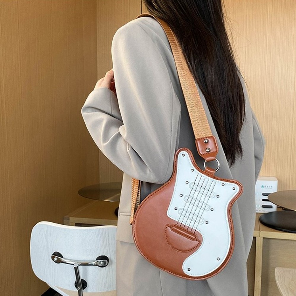 Geanta dama Guitar Brown
