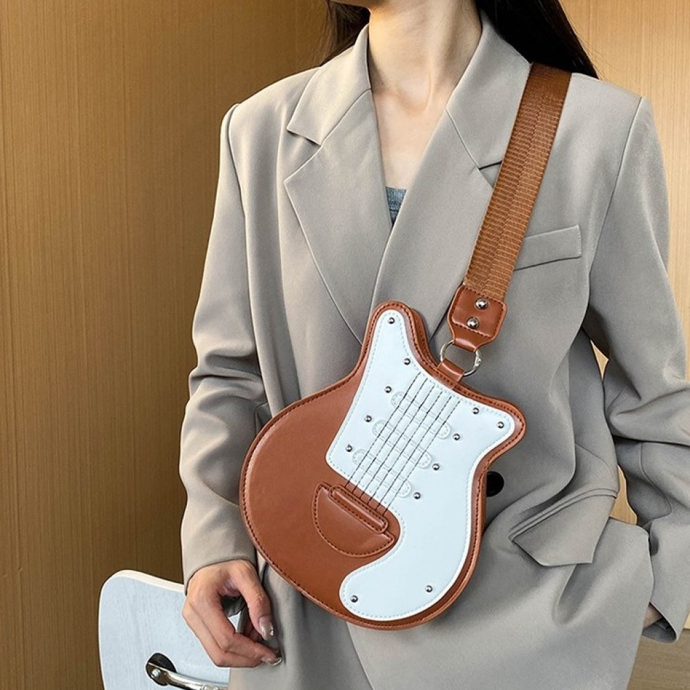 Geanta dama Guitar Brown
