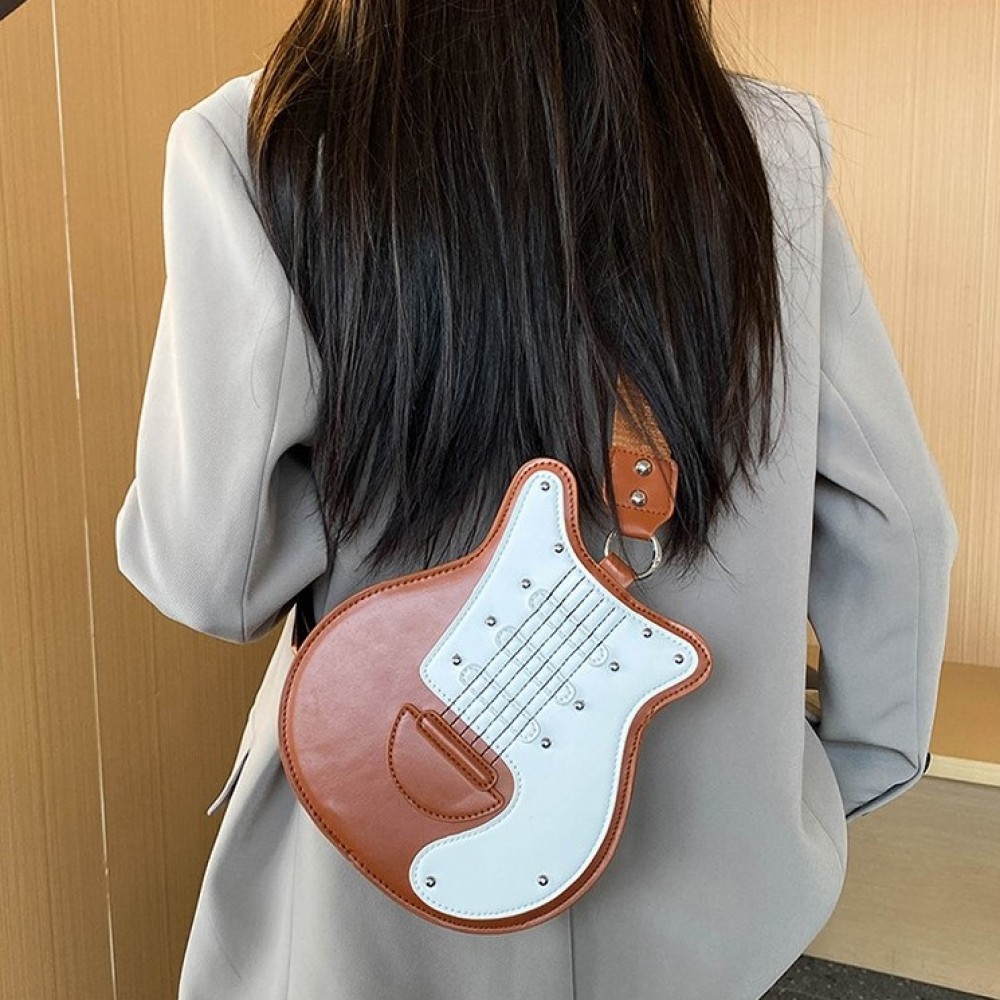 Geanta dama Guitar Brown