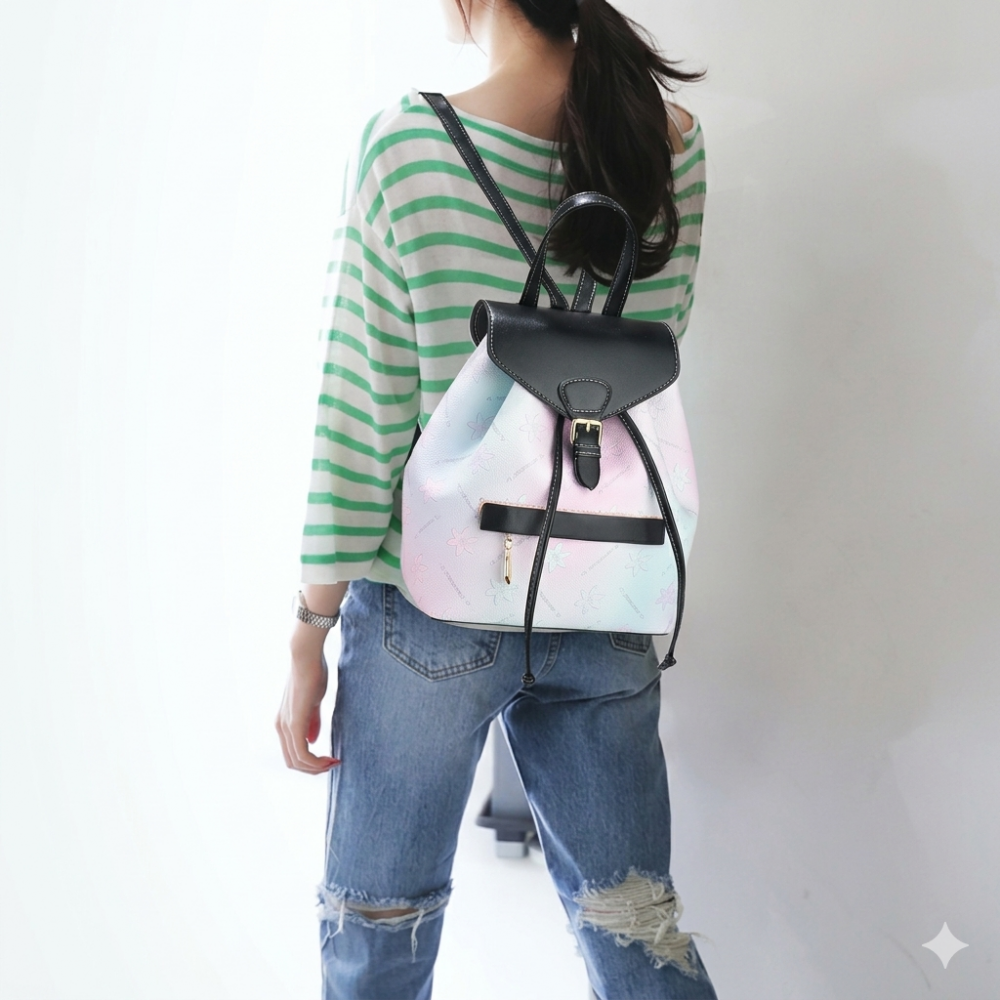 Дамска раница Lovely Black ] - b1361_1