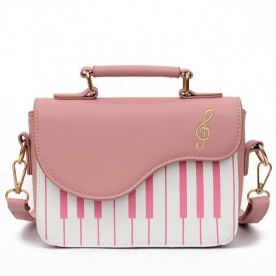 Малка дамска чанта Piano Pink