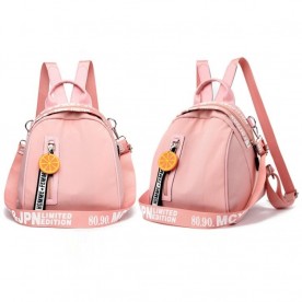 Дамска чанта раница 1258 Pink