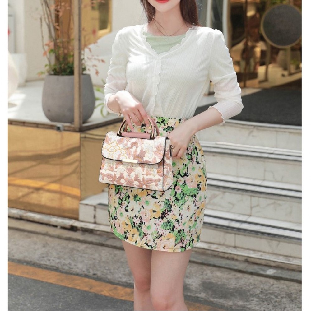 Малка дамска чанта Peony Pink