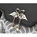 Малка дамска чантичка Black Swan