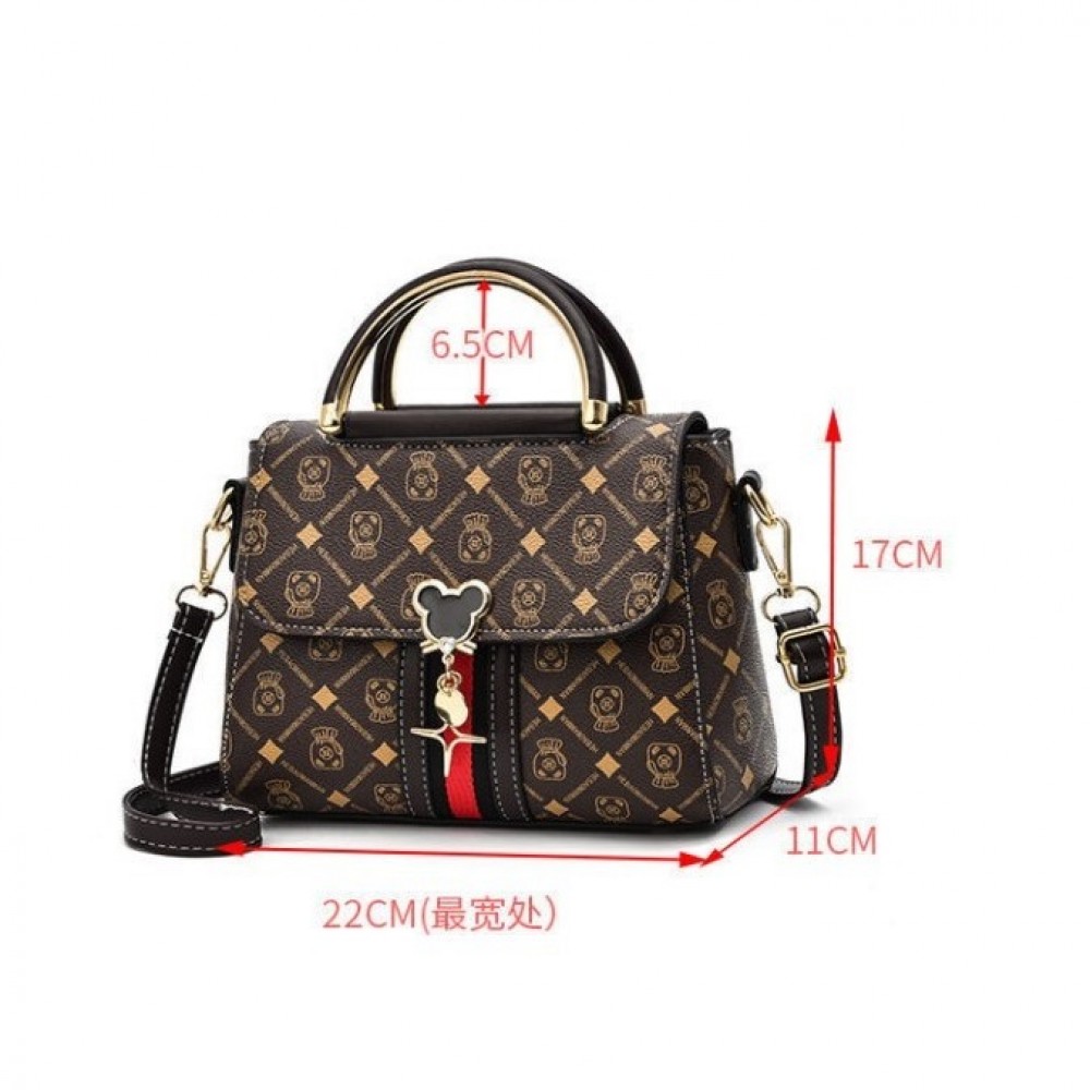 Geanta dama White Mickey
