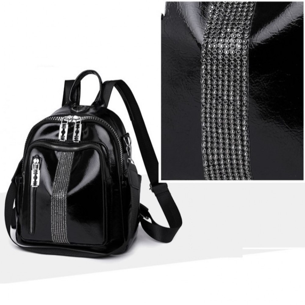 Дамска чанта-раница Ember Black ] - b1298_1