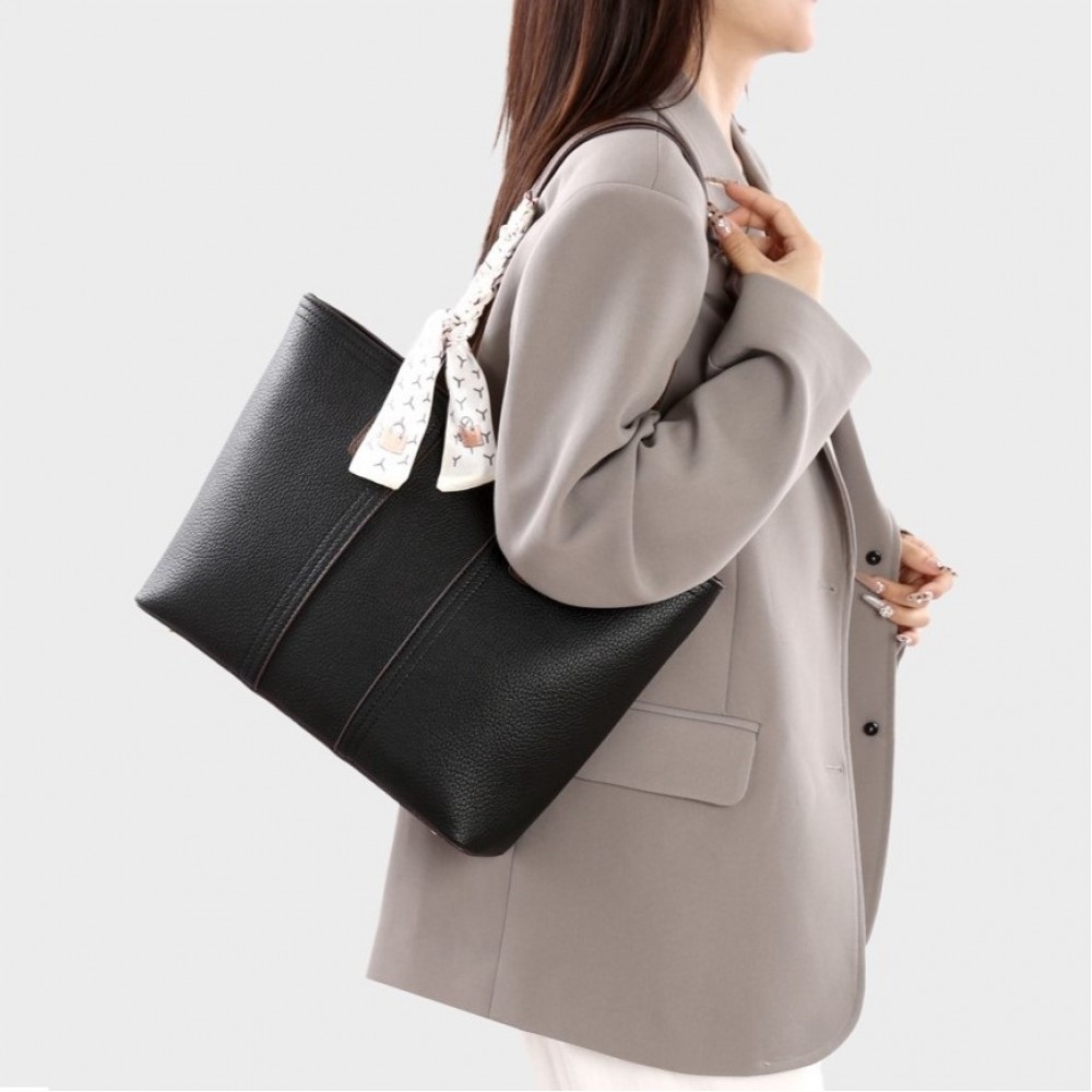 Дамска чанта Perdita Black ] - b1312_1