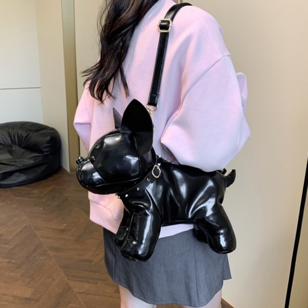Дамска чанта Doggy Black