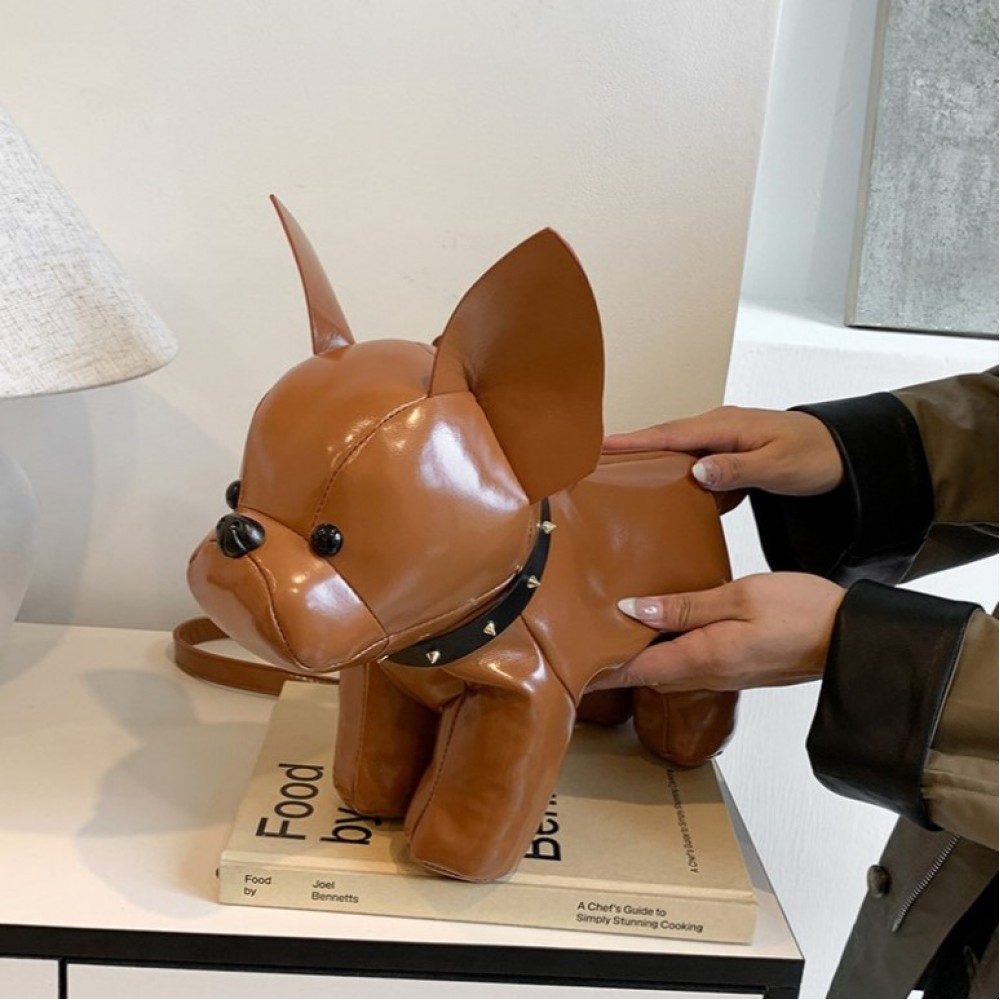 Дамска чанта Doggy Brown