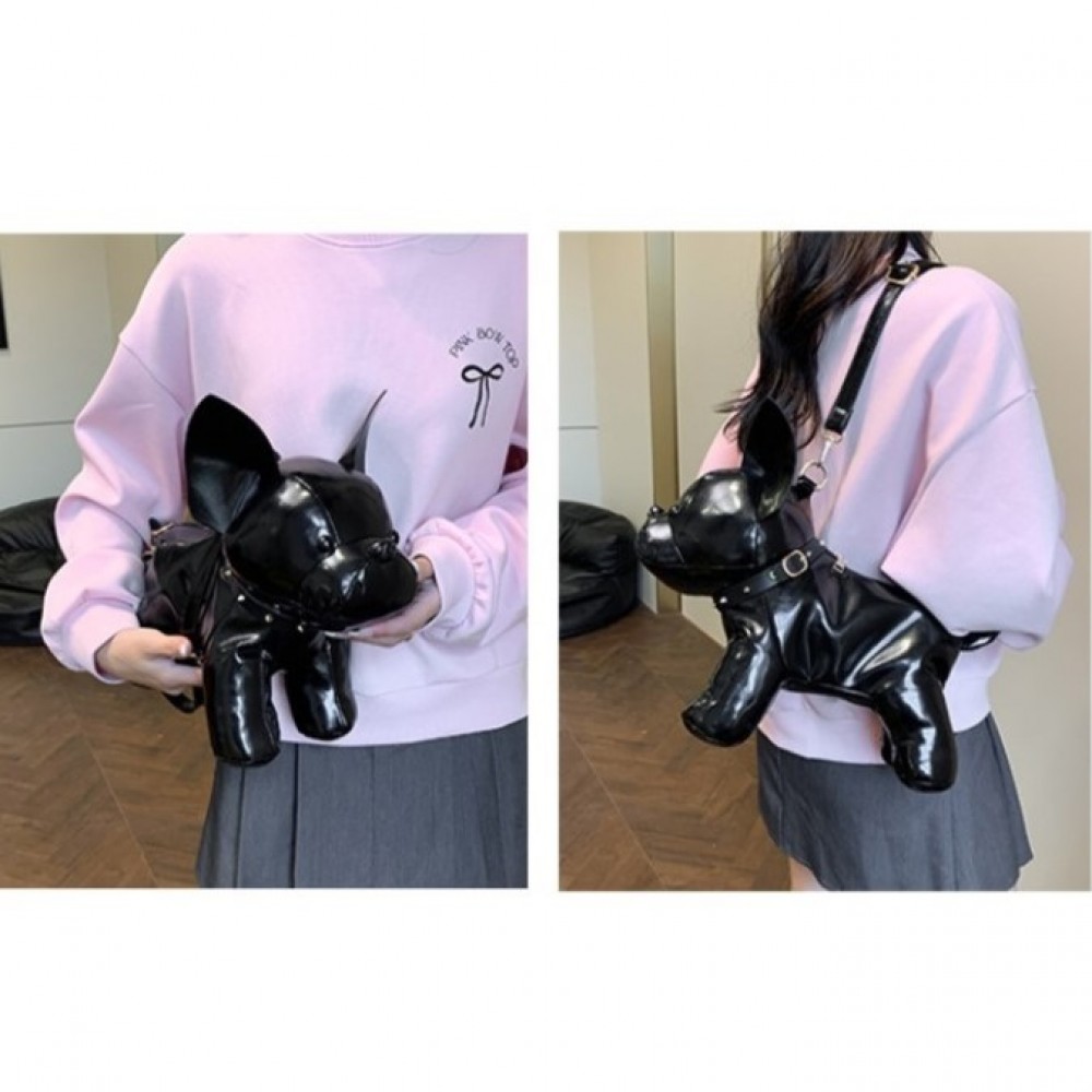 Дамска чанта Doggy Black