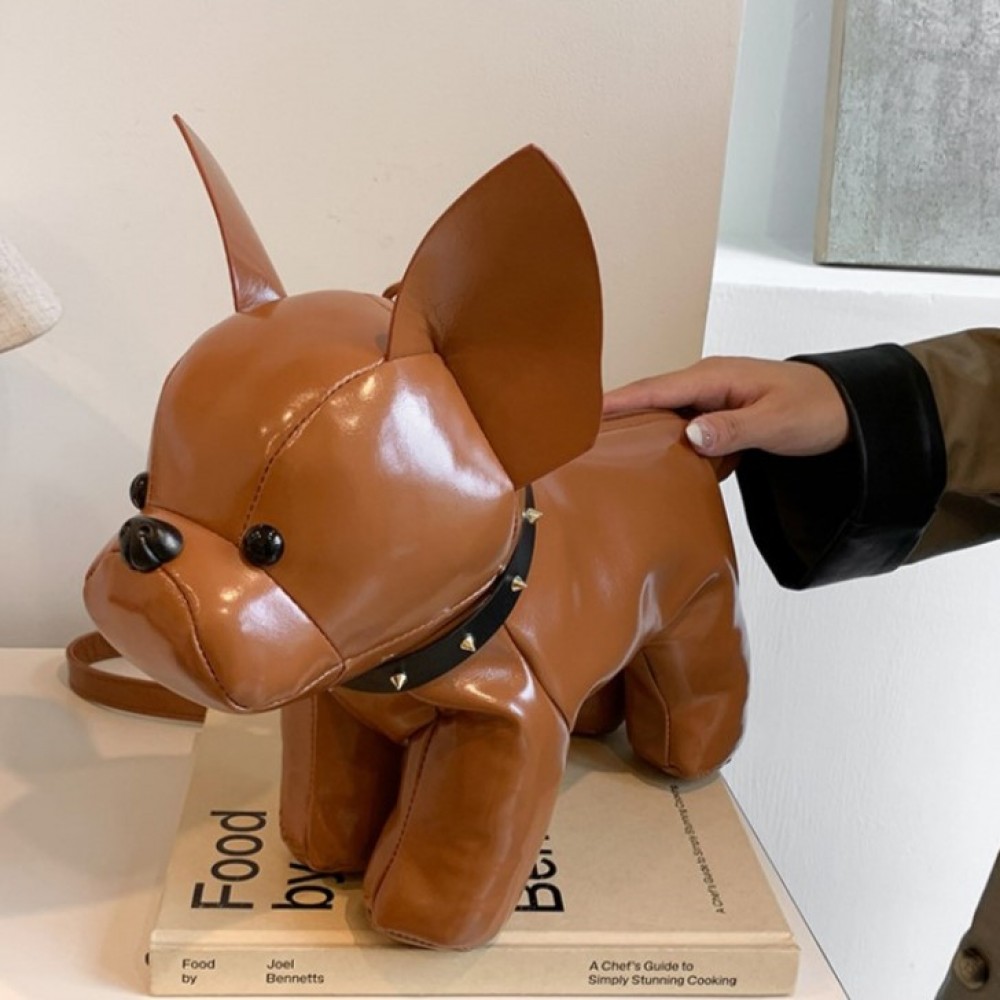 Дамска чанта Doggy Brown
