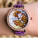 Дамски часовник Saneesi Butterfly Purple