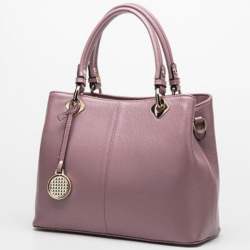 A picture of Дамска чанта Естествена кожа Purple 1011